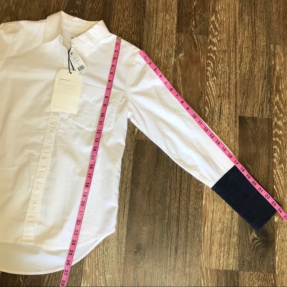 NEW Current Elliot The Bane Shirt white button up - Picture 5 of 8